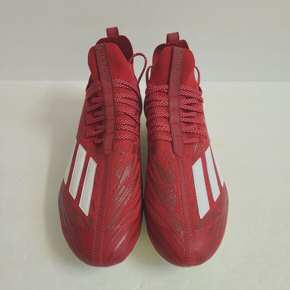 NEW Adidas Adizero Primeknit Football Cleats HP8745 Size 12 Team Power Red #1 main image 6